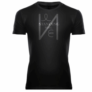 Black Tee with Symbols