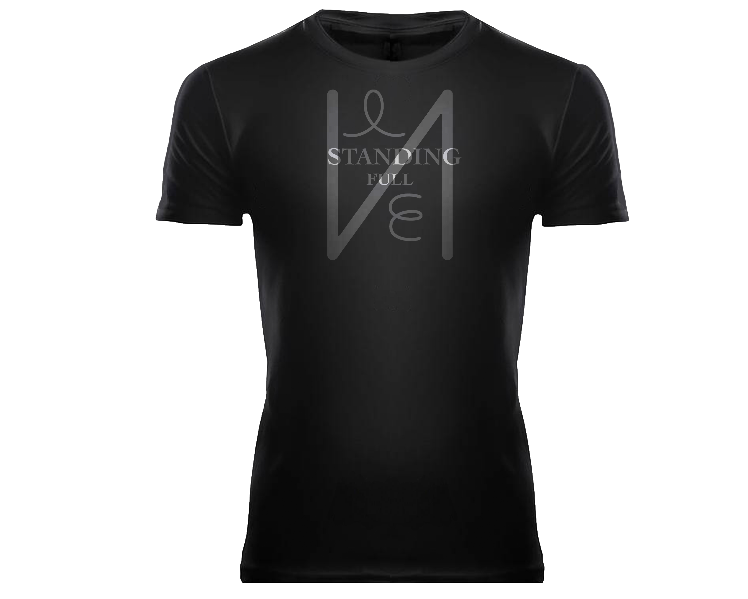 Black Tee with Symbols